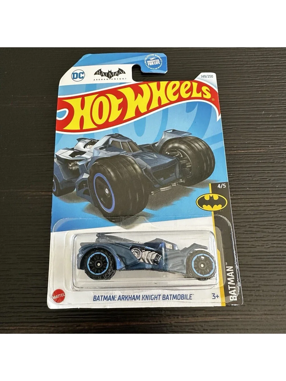 Hot Wheels Batman: Arkham Knight Batmobile 149/250 Batman 4/5